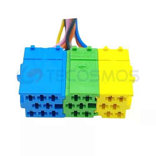 Waterproof Wire Connector Cable Harness Automotive Enclosure Connector for Volkswagen Audi 20pin Female 493486-1 - image 6